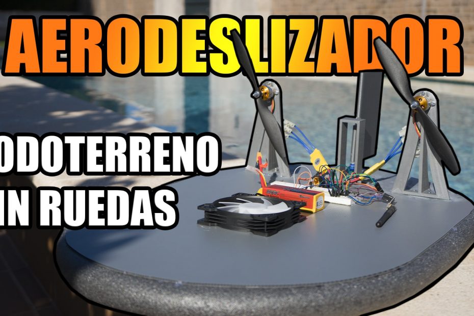 Aerodeslizador casero con Arduino