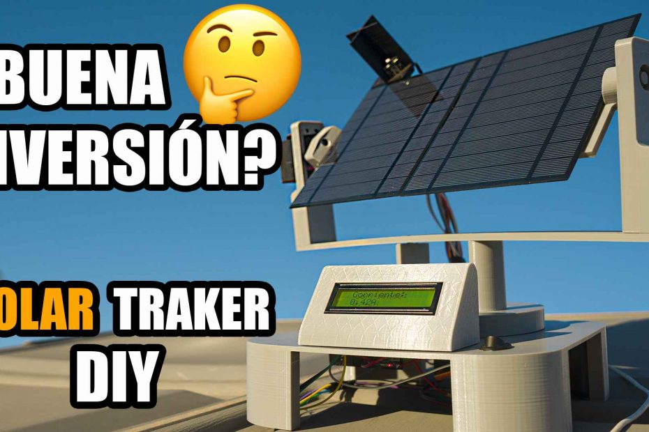 Seguidor solar casero